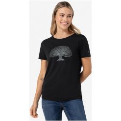Koszulka z krótkim rękawkiem damska SUPER.NATURAL Tree Of Knowledge Tee. Czarne koszulki sportowe damskie super.natural, l, bez wzorów, bez ramiączek. Za 249.99 zł.