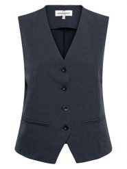 &Co Woman Kamizelka "Priya" w kolorze granatowym rozmiar: S. Niebieskie kamizelki damskie &Co Woman, s, bez wzorów, bez kaptura. Za 239.99 zł.