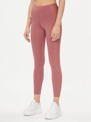 Reebok Legginsy Yoga Performance IM4049 Różowy Fitted Fit. Czerwone legginsy damskie Reebok, s, bez wzorów, z syntetyku, na jogę i pilates. Za 229.99 zł.