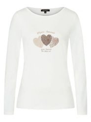 More & More Koszulka w kolorze białym rozmiar: 44. Białe koszulki damskie More & More, bez wzorów, bez kołnierzyka, bez ramiączek. Za 56.99 zł.