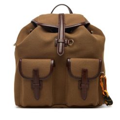 Plecak Weekend Max Mara. Brązowe plecaki Weekend Max Mara, bez wzorów. Za 1,499.00 zł.