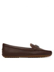 LAUREN RALPH LAUREN Mokasyny Kingad 802942768016 Brązowy. Brązowe mokasyny damskie Lauren Ralph Lauren, ze skóry, bez obcasa. Za 569.99 zł.