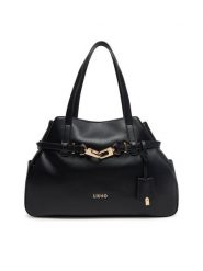 Liu Jo Torebka Ecs L Tote AA5046 E0037 Czarny. Czarne torebki klasyczne damskie Liu Jo, ze skóry, bez dodatków. Za 479.99 zł.