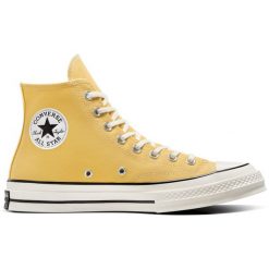 Adidasy Converse Chuck 70, Dla obu płci. Żółte obuwie sportowe damskie Converse, bez zapięcia. Za 590.00 zł.