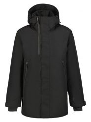 LUHTA Parka "Junes" w kolorze czarnym rozmiar: 50. Czarne parki damskie Luhta, bez kaptura. Za 543.90 zł.