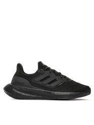 Adidas Buty do biegania Pureboost 23 IF2394 Czarny. Czarne obuwie sportowe damskie Adidas, z materiału, bez zapięcia, do biegania. Za 389.99 zł.