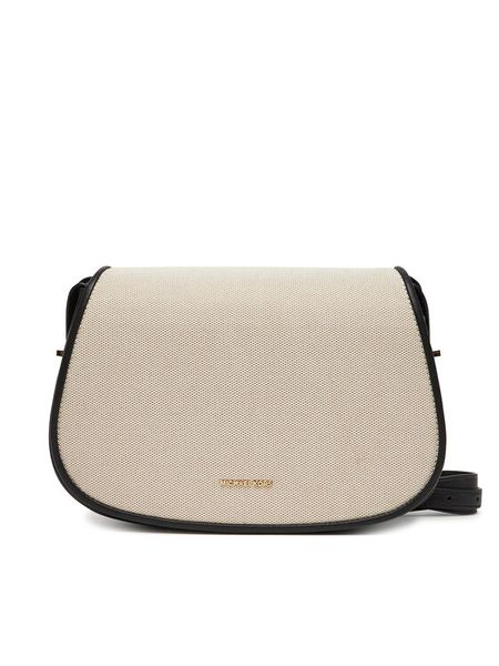 MICHAEL Michael Kors Torebka 30S5GL0M2C Beżowy. Brązowe listonoszki damskie MICHAEL Michael Kors, bez wzorów, z materiału, bez dodatków. Za 1,029.00 zł.