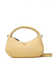 Guess Torebka Gilda Mini HWZG97 47730 Żółty jasny. Żółte torebki klasyczne damskie Guess, ze skóry, bez dodatków. Za 494.99 zł.