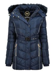 Maison Montaigne Kurtka pikowana "Beckmai" w kolorze granatowym rozmiar: L. Niebieskie kurtki damskie Maison Montaigne, l, bez wzorów, z tkaniny, bez kaptura. Za 217.99 zł.