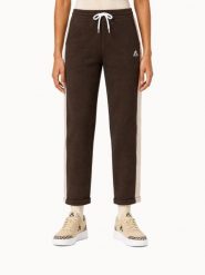 Spodnie damskie Le Coq Sportif Heritage. Brązowe spodnie sportowe damskie le coq sportif, m, bez wzorów, z materiału, na fitness i siłownię. Za 366.50 zł.