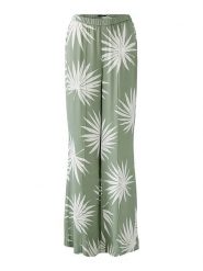 Oui Spodnie w kolorze zielono-białym rozmiar: 46. Zielone spodnie materiałowe damskie Oui, bez wzorów, z materiału. Za 347.99 zł.