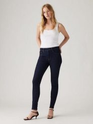 Levi's Dżinsy "721" - Skinny fit - w kolorze granatowym rozmiar: W29/L30. Niebieskie jeansy damskie Levi's, z podwyższonym stanem. Za 216.73 zł.