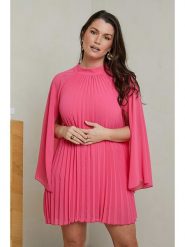 Curvy Lady Sukienka w kolorze różowym rozmiar: 44/46. Różowe sukienki damskie Curvy Lady, bez wzorów, klasyczne, bez ramiączek. Za 93.07 zł.