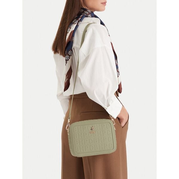 Torebka Beverly Hills Polo Club. Zielone listonoszki damskie Beverly Hills Polo Club, bez wzorów, bez dodatków. Za 112.99 zł.