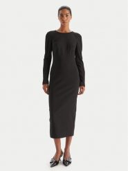 PINKO Sukienka koktajlowa 105670 A2QV Z99 Czarny Regular Fit. Czarne sukienki damskie Pinko, bez wzorów, z syntetyku, wizytowe, bez ramiączek. Za 1,379.00 zł.