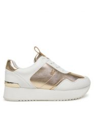 MICHAEL Michael Kors Sneakersy 43R4RNFSAM Biały. Białe obuwie sportowe damskie MICHAEL Michael Kors, z materiału, bez zapięcia. Za 289.99 zł.