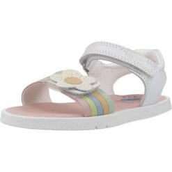 Sandały PABLOSKY 073100P Biały. Białe sandały damskie Pablosky, bez wzorów, ze skóry, bez obcasa, bez zapięcia. Za 258.99 zł.