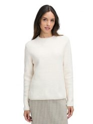 CARTOON Sweter w kolorze kremowym rozmiar: 46. Brązowe swetry klasyczne damskie Cartoon, ze splotem, bez kołnierzyka. Za 149.95 zł.
