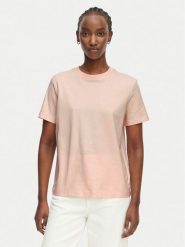 Calvin Klein T-Shirt 20s Classic Logo LV147C857G Różowy jasny Regular Fit. Czerwone t-shirty damskie Calvin Klein, l, bez wzorów, z bawełny, bez kołnierzyka. Za 169.99 zł.