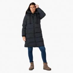 Kurtka puchowa hiking damska Swedemount Lofoten Down Parka wodoodporna. Czarne parki damskie SWEDEMOUNT, xl, z materiału, bez kaptura. Za 672.00 zł.