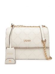 Liu Jo Torebka Ecs M Crossbody AF5055 E0538 Écru. Torebki wieczorowe damskie Liu Jo, bez wzorów, ze skóry, bez dodatków. Za 629.99 zł.