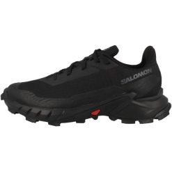 Buty do biegania damskie Salomon Alphacross 5. Czarne obuwie sportowe damskie Salomon, z materiału, bez zapięcia, do biegania. Za 499.99 zł.