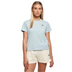 Koszulka damska Urban Classics Starter Essential. Niebieskie koszulki sportowe damskie Urban Classics, bez wzorów, z dzianiny, bez ramiączek. Za 149.50 zł.