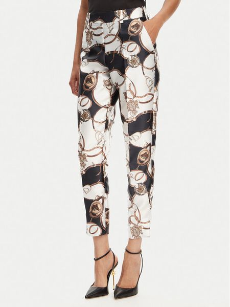 Babylon Chinosy S00566 Biały Regular Fit. Białe spodnie materiałowe damskie Babylon, bez wzorów, z syntetyku. Za 539.99 zł.