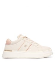 Tommy Hilfiger Sneakersy T3A9-35091-1355359 D Beżowy jasny. Brązowe buty sportowe dziewczęce Tommy Hilfiger, ze skóry, bez zapięcia. Za 424.99 zł.