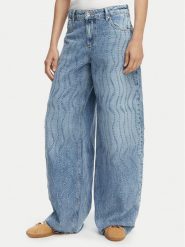 Liu Jo Jeansy UA6195 D0316 Niebieski Wide Leg. Niebieskie jeansy damskie Liu Jo. Za 859.99 zł.