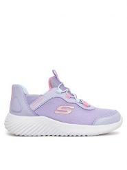Skechers Sneakersy Bounder-Simple Cute 303585L/LAV Fioletowy. Fioletowe buty sportowe dziewczęce Skechers, bez wzorów, z materiału, bez zapięcia. Za 199.99 zł.