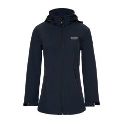 Damska kurtka Nordberg Soft Shell. Niebieskie kurtki damskie NORDBERG, l, bez wzorów, z materiału, bez kaptura. Za 454.99 zł.