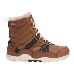 Buty trekkingowe damskie Xero Shoes AEWRWHD. Brązowe obuwie trekkingowe damskie XERO SHOES, z gumy, za kostkę, bez zapięcia. Za 778.00 zł.