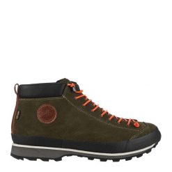 Buty turystyczne LOMER BIO NATURALE MID MTX wysokie zamszowe. Zielone obuwie trekkingowe damskie Lomer, z mikrofibry, bez zapięcia. Za 549.00 zł.
