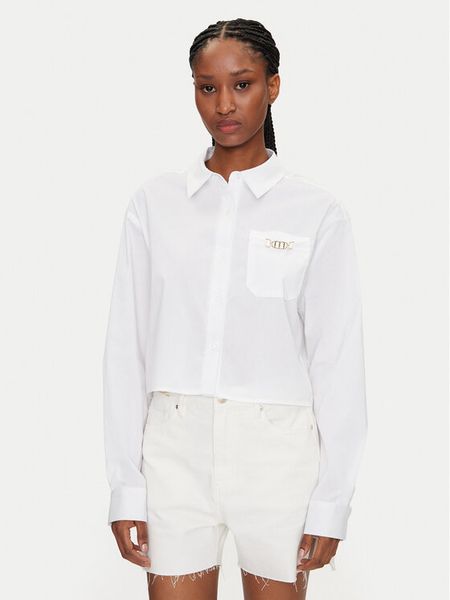 MET Koszula M10 147CM Biały Regular Fit. Białe koszule damskie MET, l, bez wzorów, z bawełny, bez kołnierzyka, bez ramiączek. Za 179.99 zł.