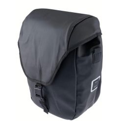 Torba na bagażnik rowerowy „Commuter Side”, czarna. Czarne torby na laptopa ATRAN VELO, bez wzorów. Za 287.55 zł.