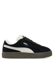 Puma Sneakersy Suede XL Quiet Lux 401251 02 Czarny. Czarne obuwie sportowe damskie Puma, ze skóry, bez zapięcia. Za 309.99 zł.