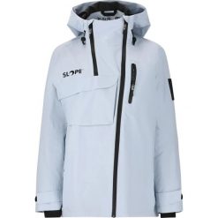 Damska kurtka narciarska Slope Zuko W-PRO 15000. Niebieskie kurtki sportowe damskie SLOPE, na zimę, l, bez wzorów, z materiału, bez kaptura. Za 653.00 zł.