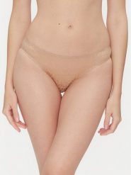 Emporio Armani Underwear Komplet fig brazylijskich EW000403 AF10880 M6068 Beżowy. Brązowe komplety bielizny Emporio Armani Underwear, bez wzorów, z syntetyku. Za 169.99 zł.