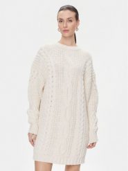 MVP Wardrobe Sukienka dzianinowa Visconti MVPI3AK055.0XXXXXX Écru Relaxed Fit. Sukienki damskie MVP Wardrobe, bez wzorów, z dzianiny, bez ramiączek. Za 969.99 zł.