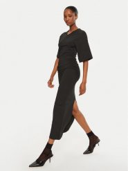 DAY BIRGER ÉT MIKKELSEN Sukienka koktajlowa Margaret DAY65243428 Czarny Slim Fit. Czarne sukienki damskie DAY Birger et Mikkelsen, bez wzorów, z syntetyku, wizytowe, bez ramiączek. Za 349.99 zł.