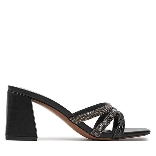 Klapki Call It Spring. Czarne klapki damskie Call it Spring, bez wzorów, bez obcasa, bez zapięcia. Za 279.99 zł.