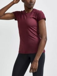 Craft Koszulka sportowa "ADV Essence" w kolorze bordowym rozmiar: S. Czerwone koszulki sportowe damskie Craft, s, bez wzorów, bez ramiączek, outdoorowe. Za 61.31 zł.