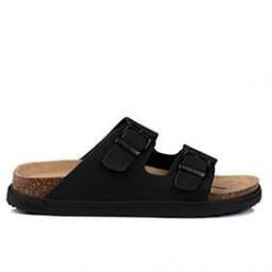 Klapki damskie sportowe O'NEILL SANDY SLIDER WOMEN LOW. Czarne klapki damskie O'Neill, bez wzorów, z materiału, bez obcasa, bez zapięcia. Za 149.00 zł.