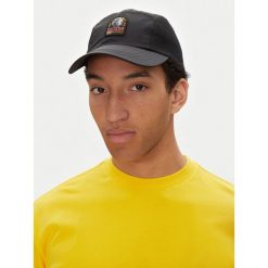 Czapka z daszkiem Parajumpers. Czarne czapki z daszkiem damskie Parajumpers, bez wzorów. Za 189.99 zł.