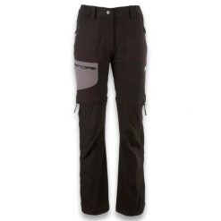 Spodnie Ande New Palma T-Zip Off Damskie. Czarne spodnie sportowe damskie Ande, na lato, s, bez wzorów, z elastanu, trekkingowe. Za 280.99 zł.