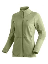 Maier Sports Kurtka polarowa "Sinaia" w kolorze zielonym rozmiar: 44. Zielone kurtki damskie Maier Sports, bez wzorów, z materiału, bez kaptura. Za 223.99 zł.
