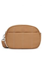 DeeZee Torebka BAG-1 Brązowy. Brązowe listonoszki damskie DeeZee, bez wzorów, z materiału, bez dodatków. Za 129.99 zł.