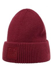 ELBSAND Czapka beanie "Nora" w kolorze czerwonym rozmiar: onesize. Czerwone czapki damskie ELBSAND, bez wzorów, z materiału. Za 73.99 zł.