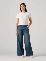 Levi's Dżinsy "'94" - Baggy fit - w kolorze niebieskim rozmiar: W27/L31. Niebieskie jeansy damskie Levi's, z podwyższonym stanem. Za 171.28 zł.